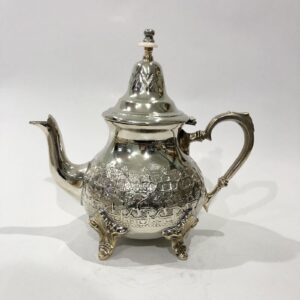 Vintage Moroccan metal teapot