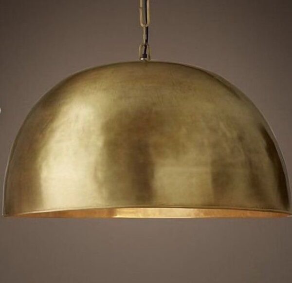 Moroccan Brass Dome Light