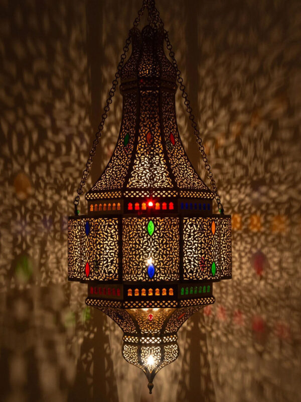 Huge Brass Ceiling Lamp