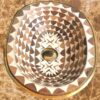 Moroccan Brass bone sink