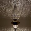 Brass Moroccan Oxide Lamp