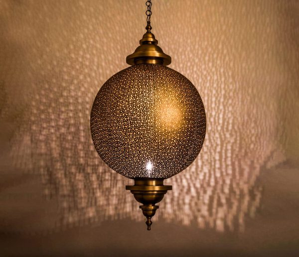 Ceiling Brass Oxide Lamp