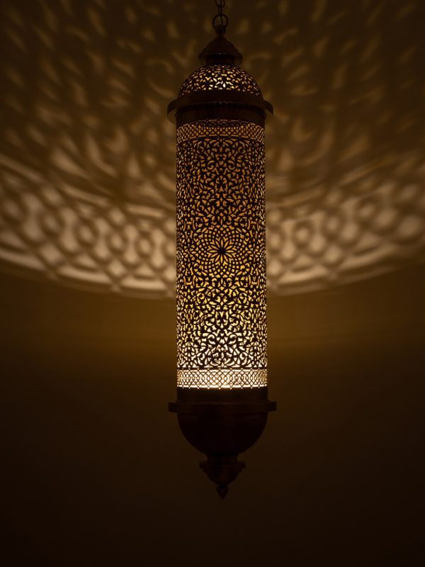 Moroccan Brass Ceiling Light