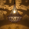 Moroccan Brass Oxide Lamp