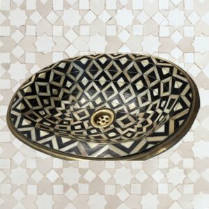 Moroccan Handmade Bone Sink