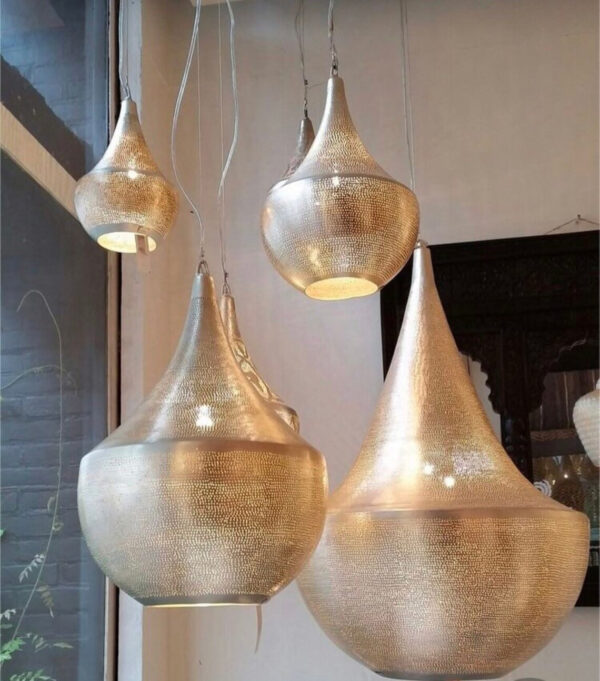 Moroccan Brass Pendant light