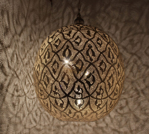 Brass Oxide Ceiling Lamp