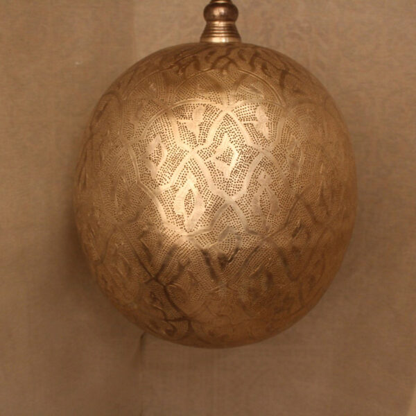 Brass Oxide Ceiling Lamp